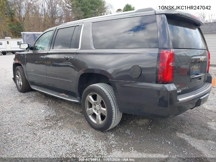 2017 Chevrolet Suburban Premier VIN: 1GNSKJKC1HR247042 Lot: 40799613