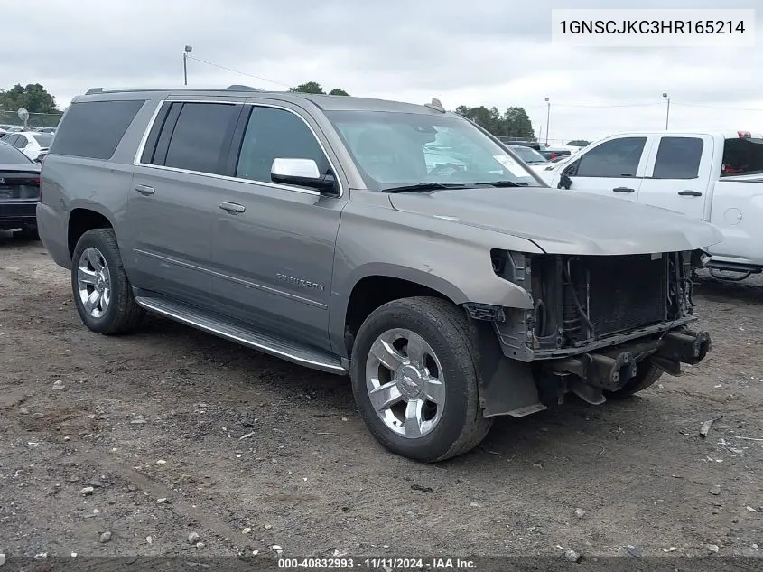 2017 Chevrolet Suburban Premier VIN: 1GNSCJKC3HR165214 Lot: 40832993