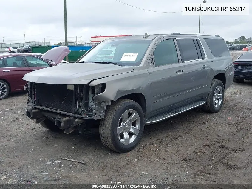 2017 Chevrolet Suburban Premier VIN: 1GNSCJKC3HR165214 Lot: 40832993