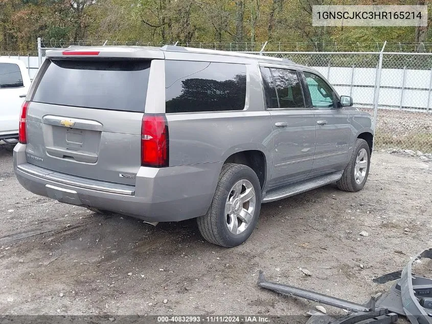 2017 Chevrolet Suburban Premier VIN: 1GNSCJKC3HR165214 Lot: 40832993