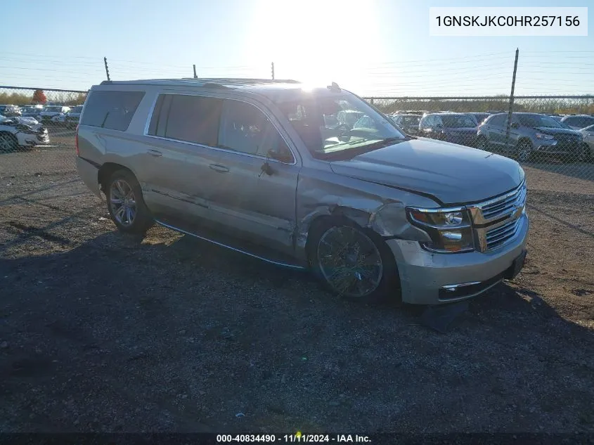 2017 Chevrolet Suburban Premier VIN: 1GNSKJKC0HR257156 Lot: 40834490