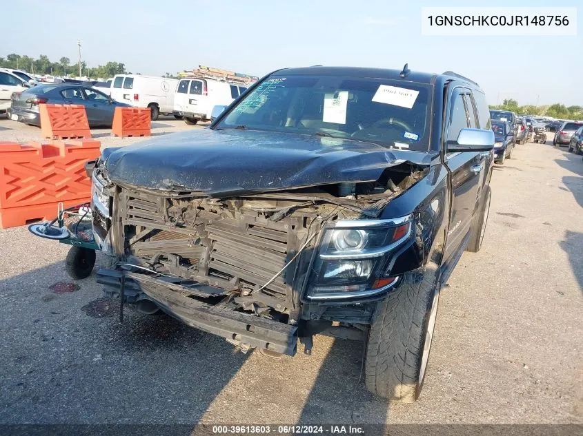 1GNSCHKC0JR148756 2018 Chevrolet Suburban Lt