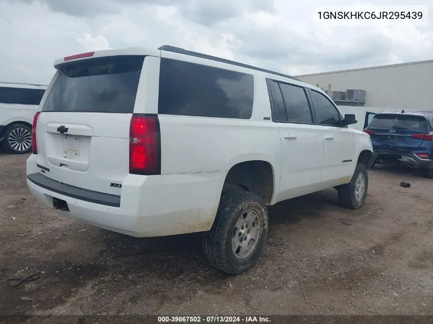 1GNSKHKC6JR295439 2018 Chevrolet Suburban Lt