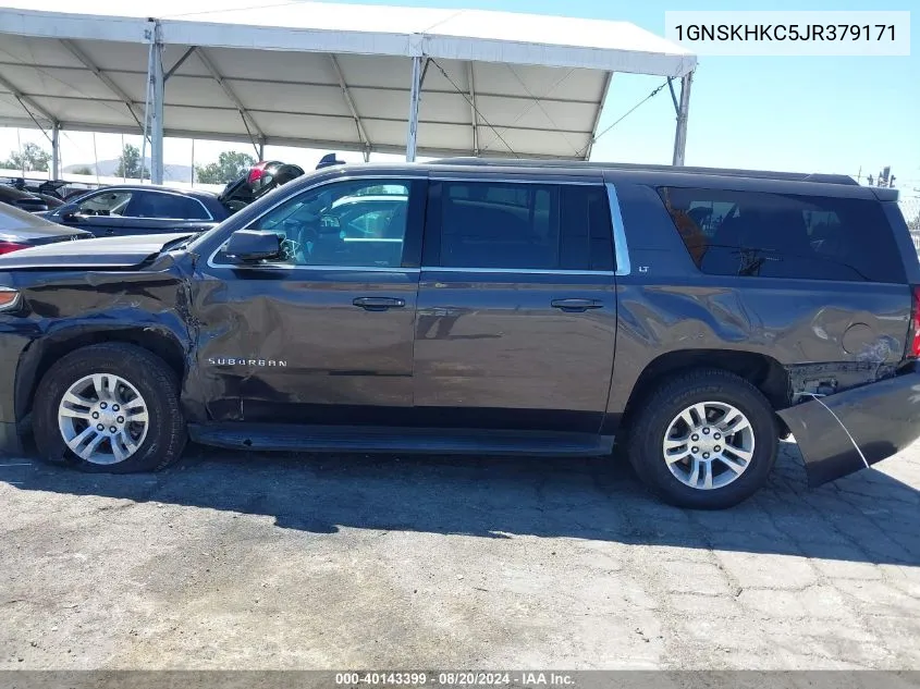 2018 Chevrolet Suburban K1500 Lt VIN: 1GNSKHKC5JR379171 Lot: 40143399