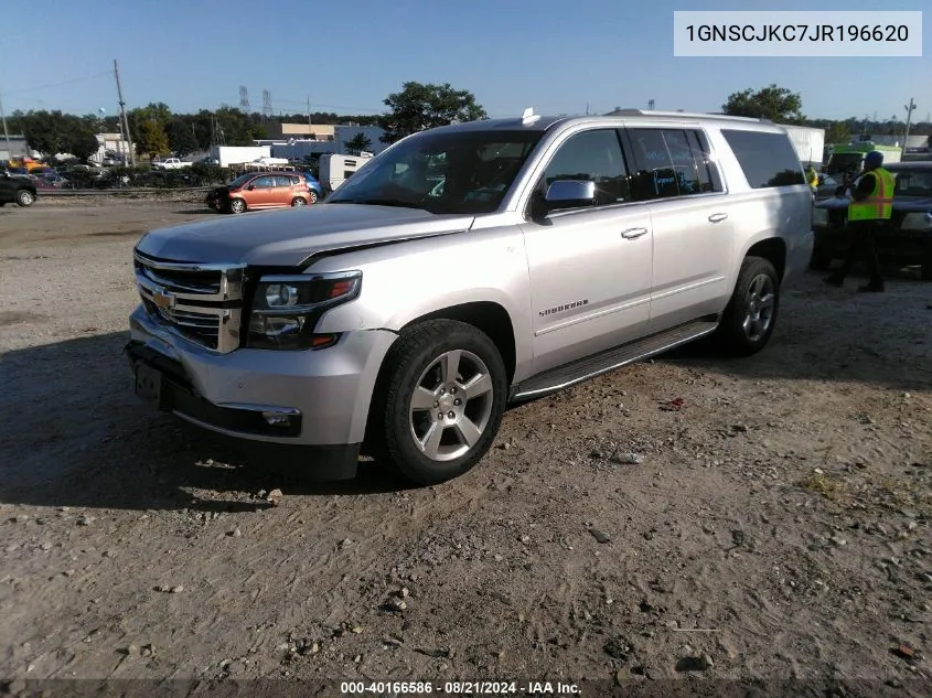 2018 Chevrolet Suburban C1500 Premier VIN: 1GNSCJKC7JR196620 Lot: 40166586