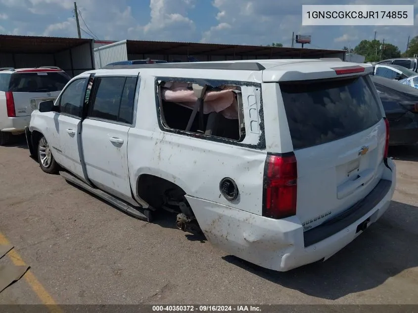 2018 Chevrolet Suburban Ls VIN: 1GNSCGKC8JR174855 Lot: 40350372