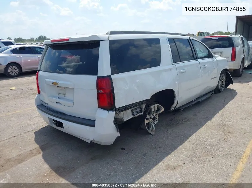 2018 Chevrolet Suburban Ls VIN: 1GNSCGKC8JR174855 Lot: 40350372