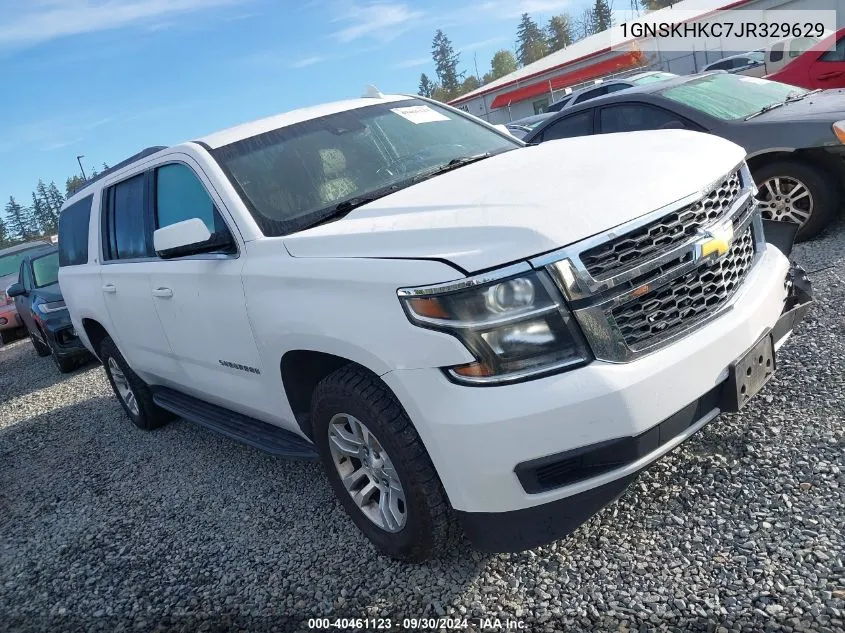 1GNSKHKC7JR329629 2018 Chevrolet Suburban Lt