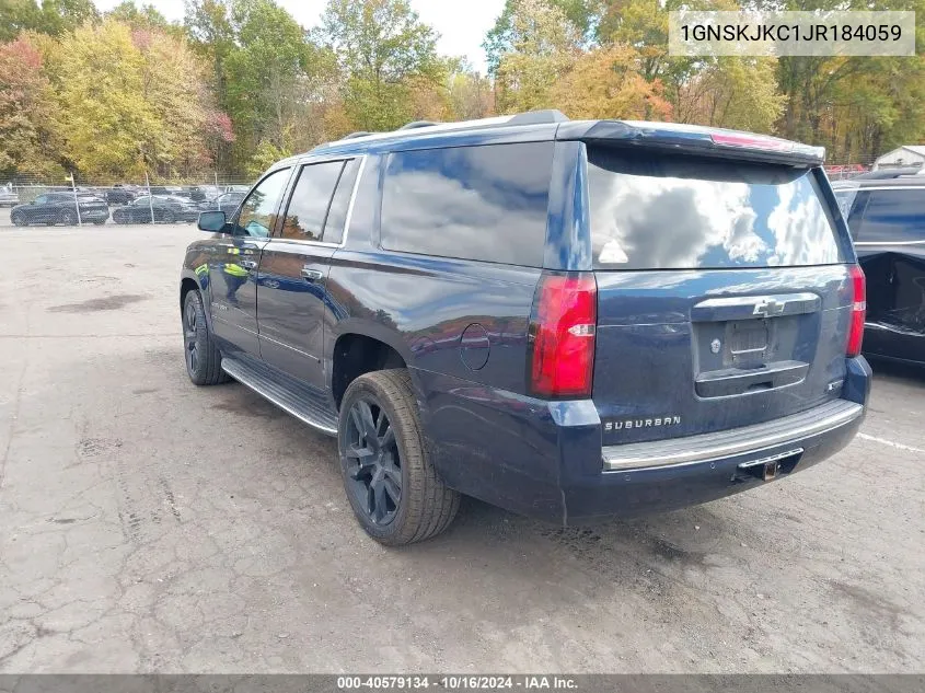 2018 Chevrolet Suburban Premier VIN: 1GNSKJKC1JR184059 Lot: 40579134