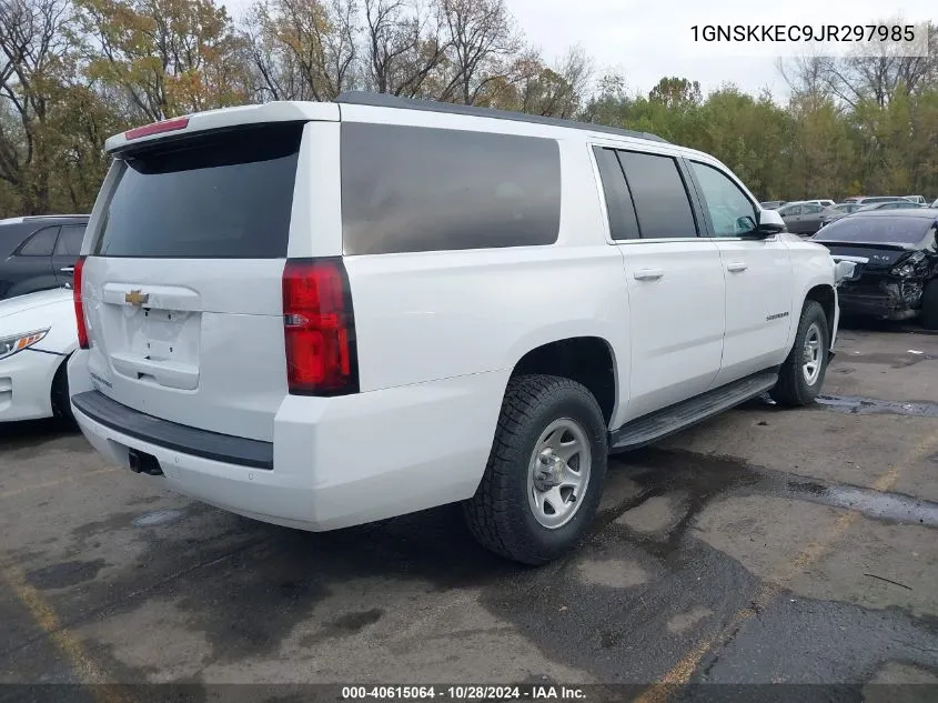 2018 Chevrolet Suburban Commercial Fleet VIN: 1GNSKKEC9JR297985 Lot: 40615064