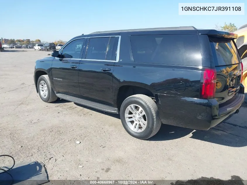 2018 Chevrolet Suburban Lt VIN: 1GNSCHKC7JR391108 Lot: 40668967