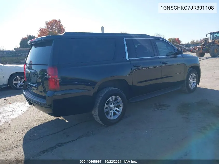 2018 Chevrolet Suburban Lt VIN: 1GNSCHKC7JR391108 Lot: 40668967