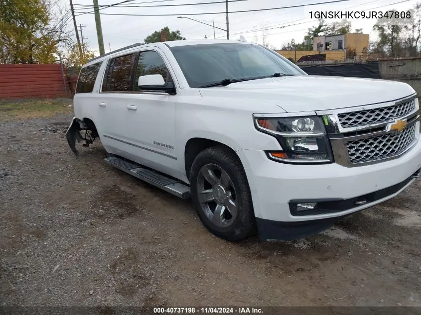 2018 Chevrolet Suburban Lt VIN: 1GNSKHKC9JR347808 Lot: 40737198