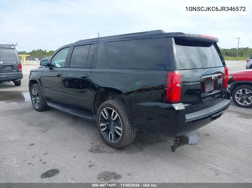 2018 Chevrolet Suburban Premier VIN: 1GNSCJKC6JR346572 Lot: 40774097