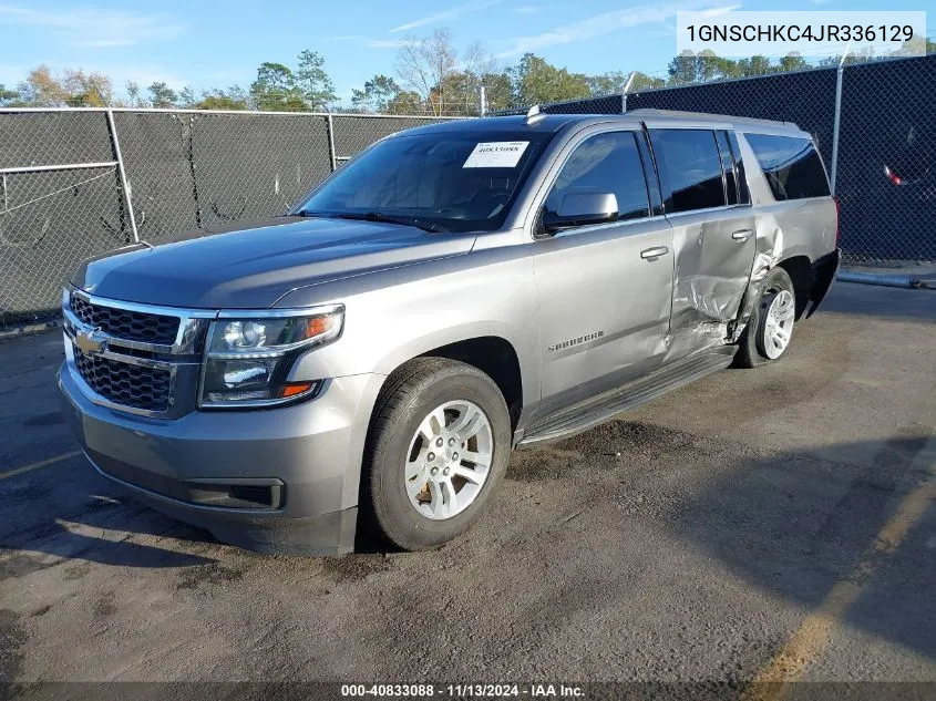 2018 Chevrolet Suburban Lt VIN: 1GNSCHKC4JR336129 Lot: 40833088