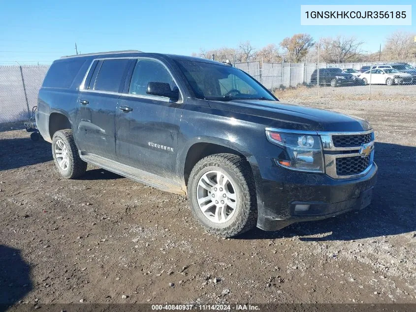 2018 Chevrolet Suburban Lt VIN: 1GNSKHKC0JR356185 Lot: 40840937