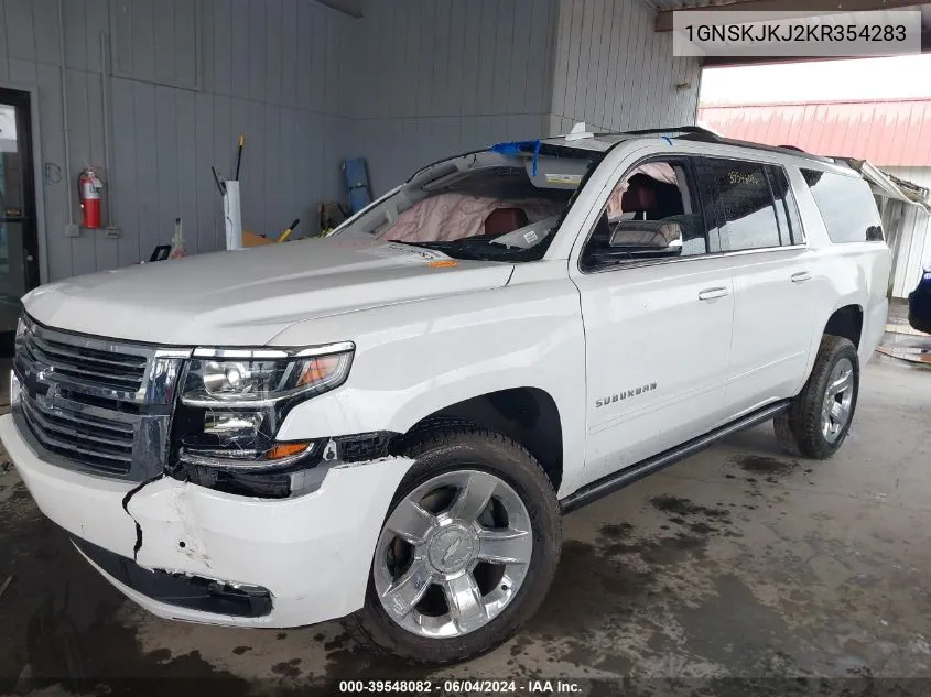 2019 Chevrolet Suburban Premier VIN: 1GNSKJKJ2KR354283 Lot: 39548082