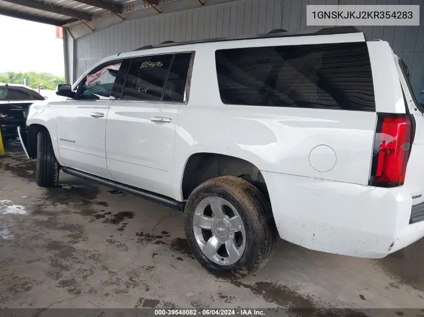 2019 Chevrolet Suburban Premier VIN: 1GNSKJKJ2KR354283 Lot: 39548082