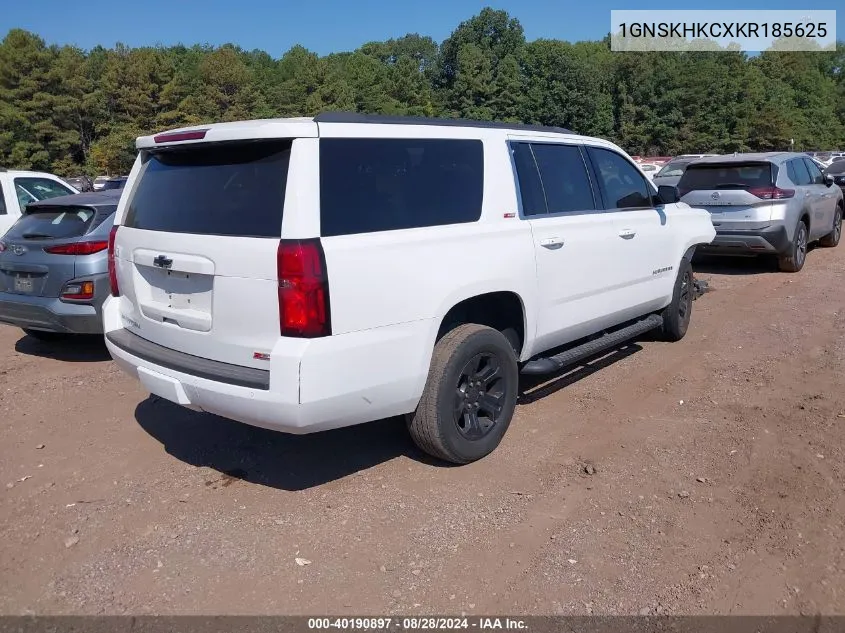 1GNSKHKCXKR185625 2019 Chevrolet Suburban Lt