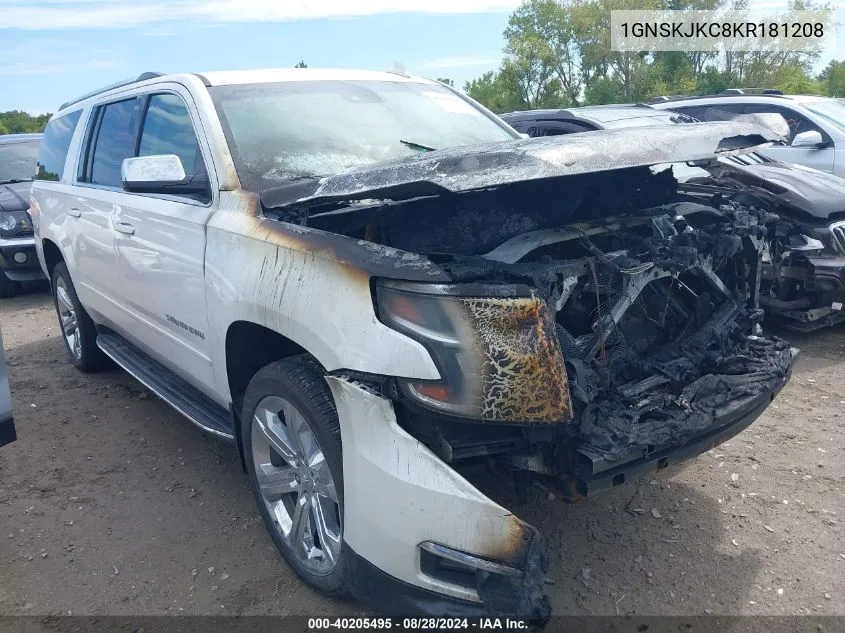 1GNSKJKC8KR181208 2019 Chevrolet Suburban Premier