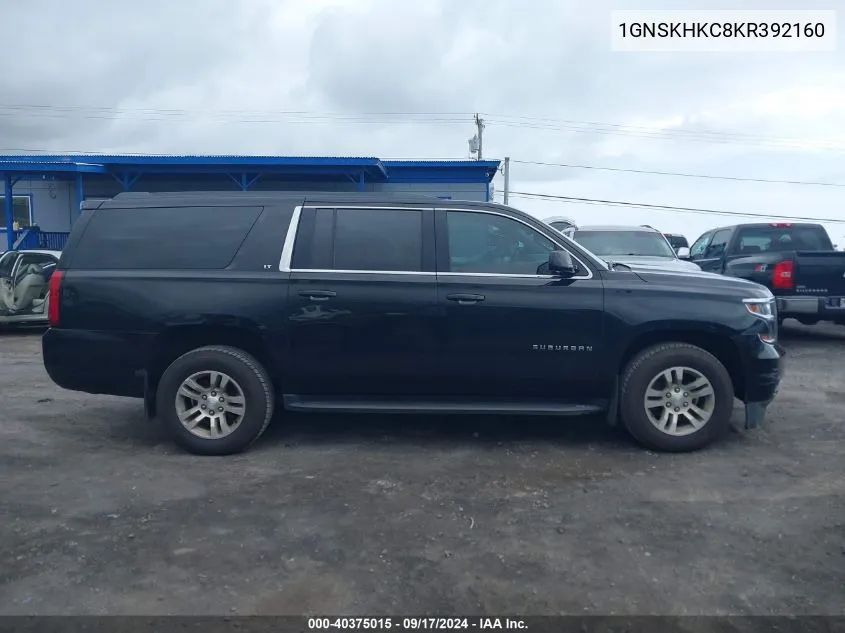 1GNSKHKC8KR392160 2019 Chevrolet Suburban Lt