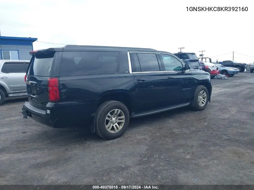 1GNSKHKC8KR392160 2019 Chevrolet Suburban Lt