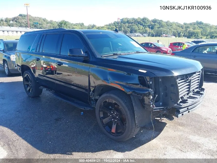 2019 Chevrolet Suburban Premier VIN: 1GNSKJKJ1KR100936 Lot: 40489121