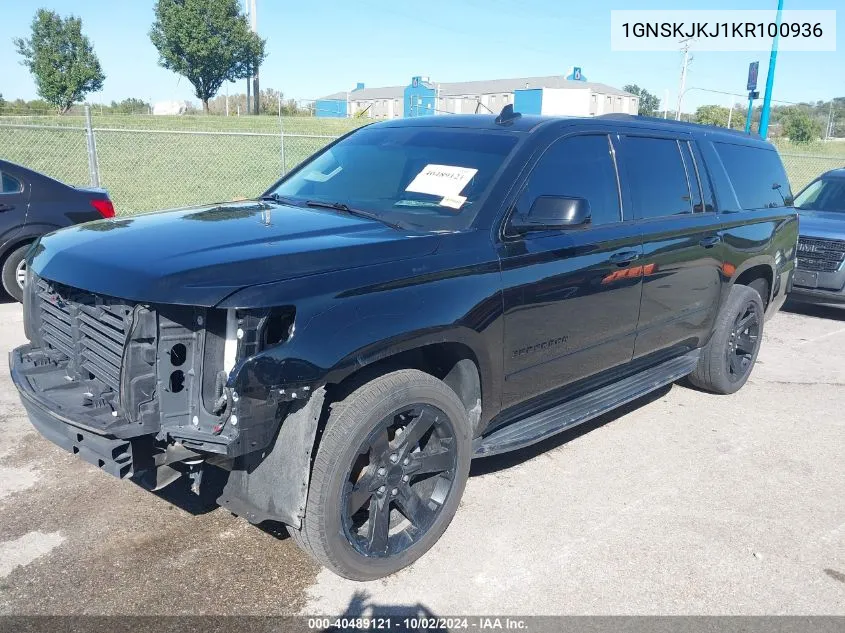 2019 Chevrolet Suburban Premier VIN: 1GNSKJKJ1KR100936 Lot: 40489121