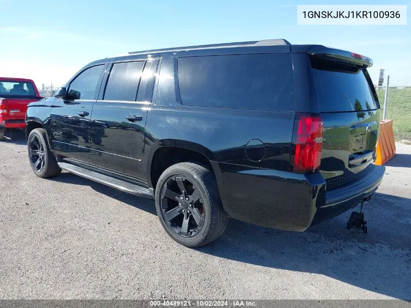 2019 Chevrolet Suburban Premier VIN: 1GNSKJKJ1KR100936 Lot: 40489121