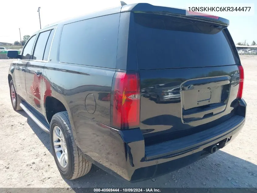 1GNSKHKC6KR344477 2019 Chevrolet Suburban Lt