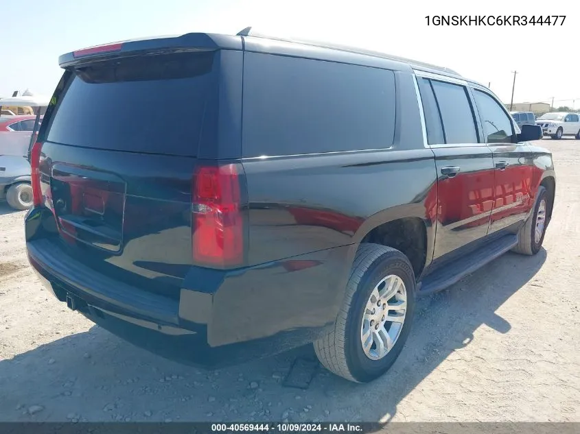 1GNSKHKC6KR344477 2019 Chevrolet Suburban Lt