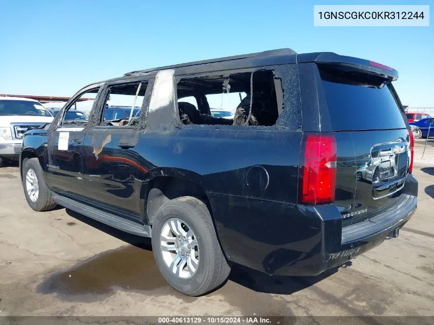 1GNSCGKC0KR312244 2019 Chevrolet Suburban Ls