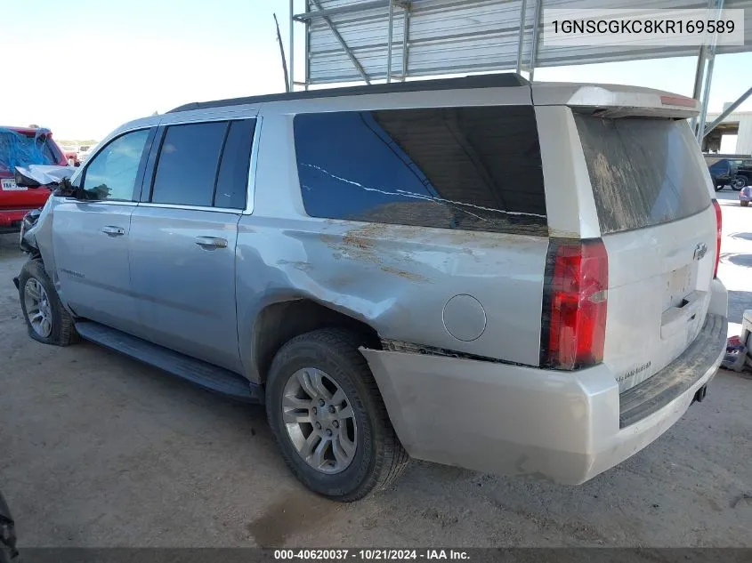 1GNSCGKC8KR169589 2019 Chevrolet Suburban C1500 Ls