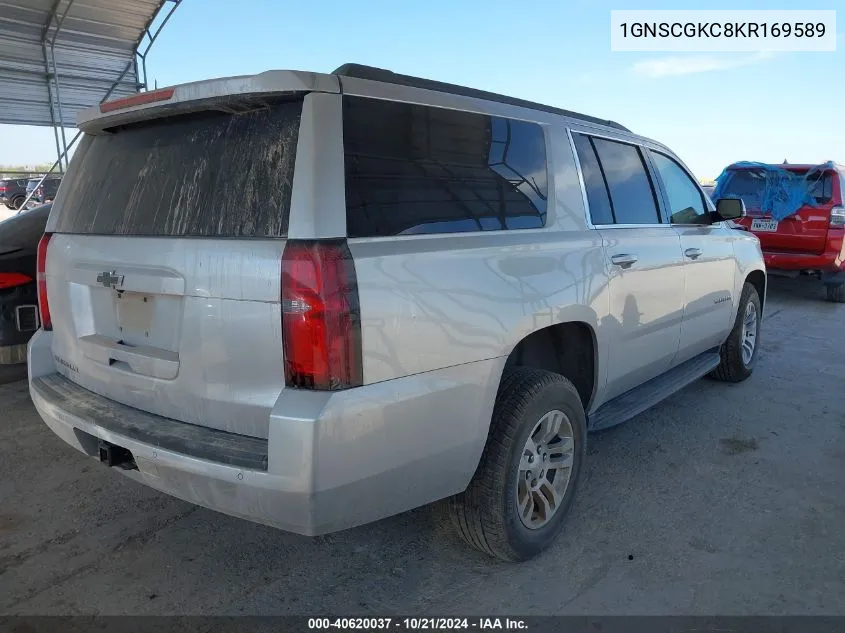 1GNSCGKC8KR169589 2019 Chevrolet Suburban C1500 Ls