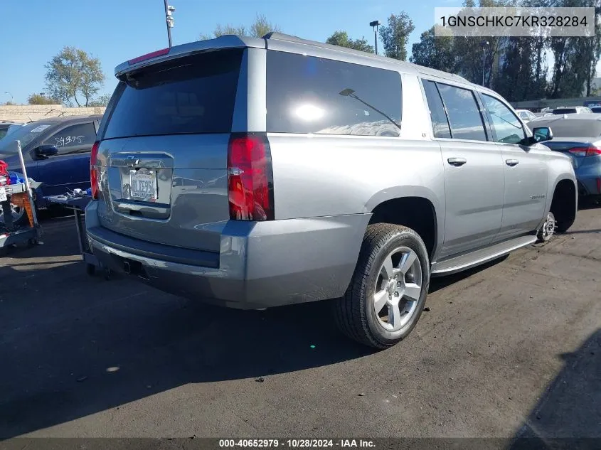 2019 Chevrolet Suburban Lt VIN: 1GNSCHKC7KR328284 Lot: 40652979