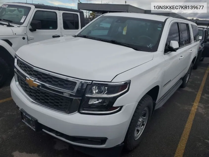 2019 Chevrolet Suburban K1500 VIN: 1GNSKKEC7KR139677 Lot: 40731374