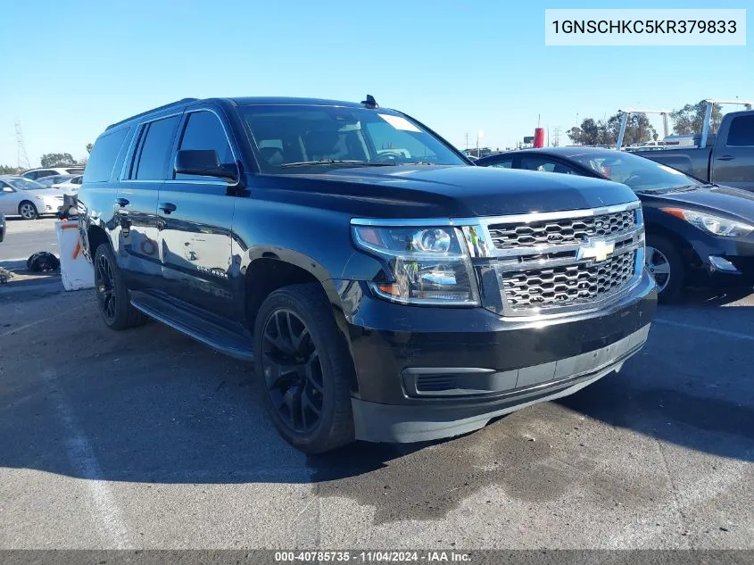 2019 Chevrolet Suburban Lt VIN: 1GNSCHKC5KR379833 Lot: 40785735