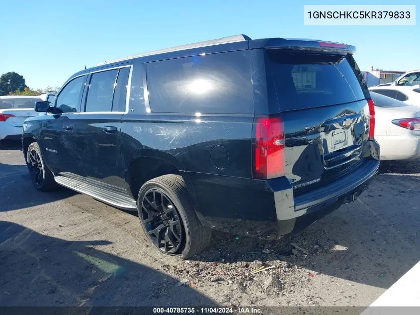 2019 Chevrolet Suburban Lt VIN: 1GNSCHKC5KR379833 Lot: 40785735