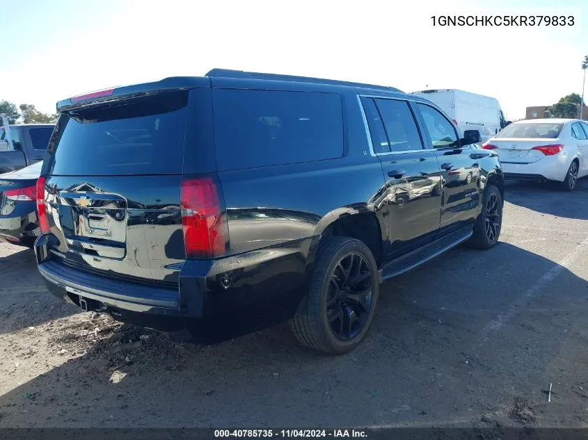 2019 Chevrolet Suburban Lt VIN: 1GNSCHKC5KR379833 Lot: 40785735