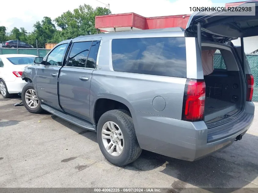 2020 Chevrolet Suburban 4Wd Lt VIN: 1GNSKHKC9LR262938 Lot: 40062225