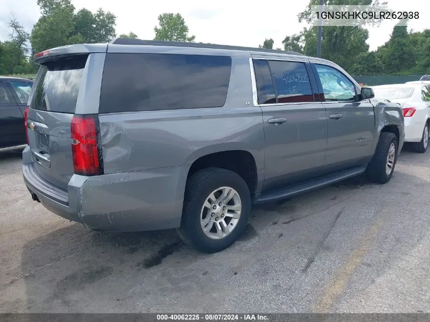 2020 Chevrolet Suburban 4Wd Lt VIN: 1GNSKHKC9LR262938 Lot: 40062225