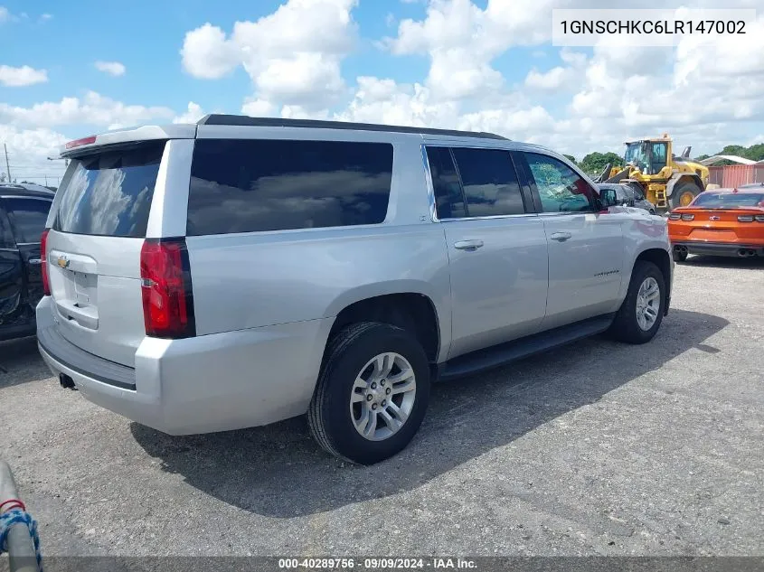 2020 Chevrolet Suburban 2Wd Lt VIN: 1GNSCHKC6LR147002 Lot: 40289756