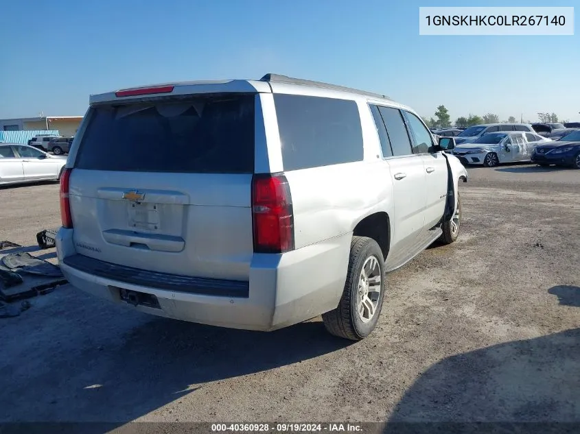 1GNSKHKC0LR267140 2020 Chevrolet Suburban 4Wd Lt