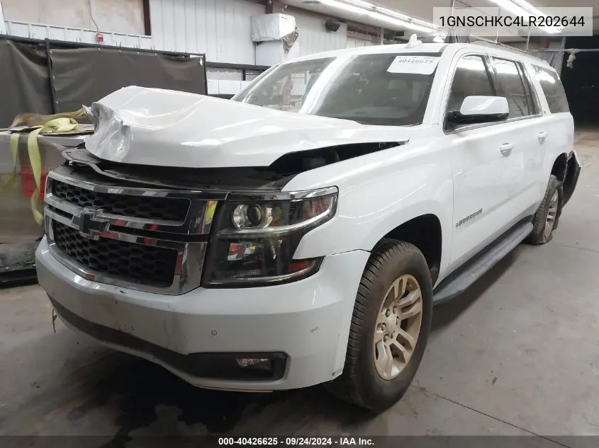 2020 Chevrolet Suburban 2Wd Lt VIN: 1GNSCHKC4LR202644 Lot: 40426625