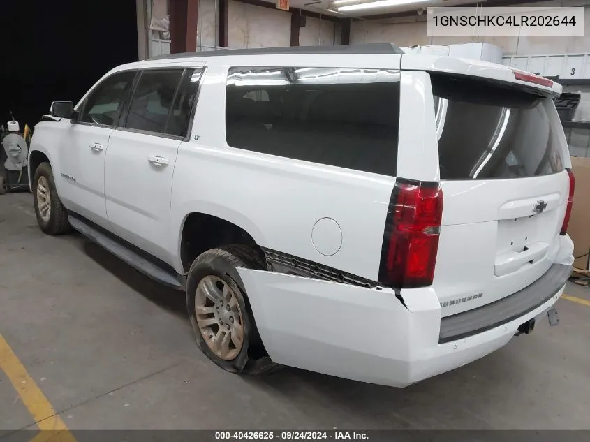 2020 Chevrolet Suburban 2Wd Lt VIN: 1GNSCHKC4LR202644 Lot: 40426625