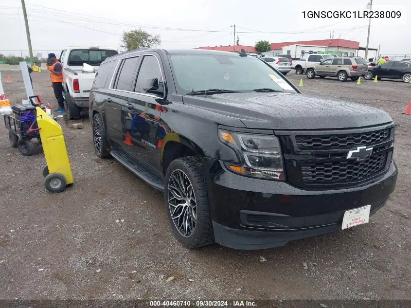 2020 Chevrolet Suburban C1500 Ls VIN: 1GNSCGKC1LR238009 Lot: 40460710