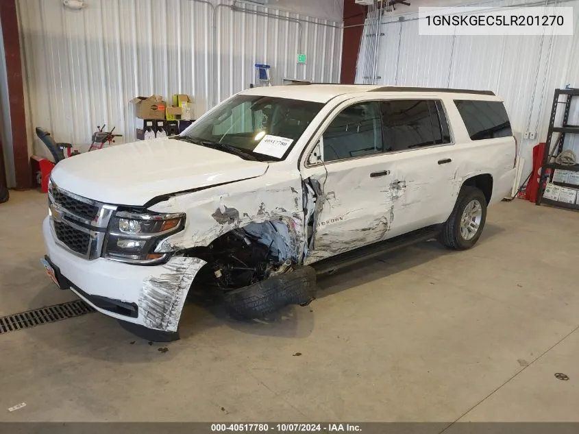 2020 Chevrolet Suburban 4Wd Ls VIN: 1GNSKGEC5LR201270 Lot: 40517780