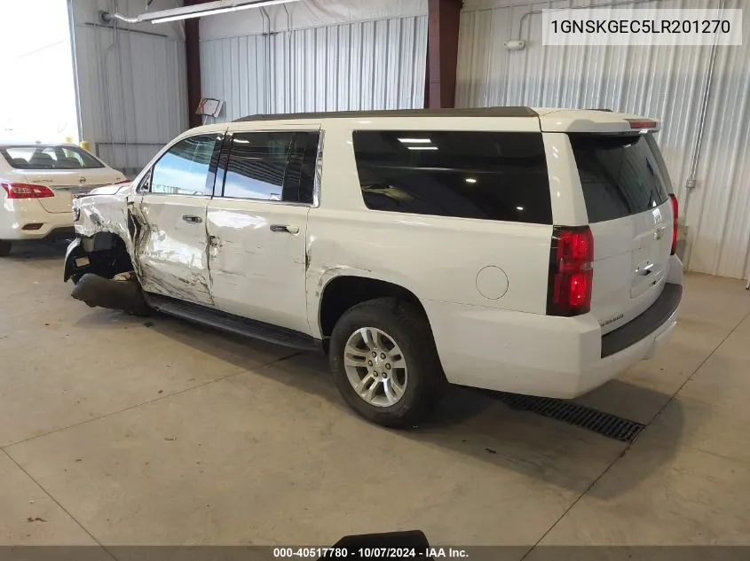 2020 Chevrolet Suburban 4Wd Ls VIN: 1GNSKGEC5LR201270 Lot: 40517780