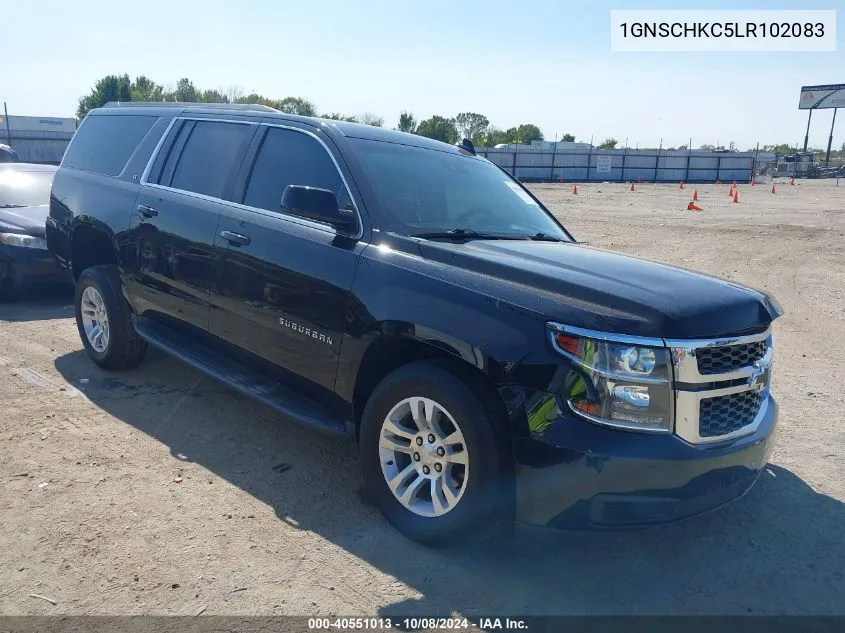 2020 Chevrolet Suburban 2Wd Lt VIN: 1GNSCHKC5LR102083 Lot: 40551013