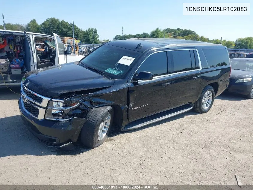 2020 Chevrolet Suburban 2Wd Lt VIN: 1GNSCHKC5LR102083 Lot: 40551013